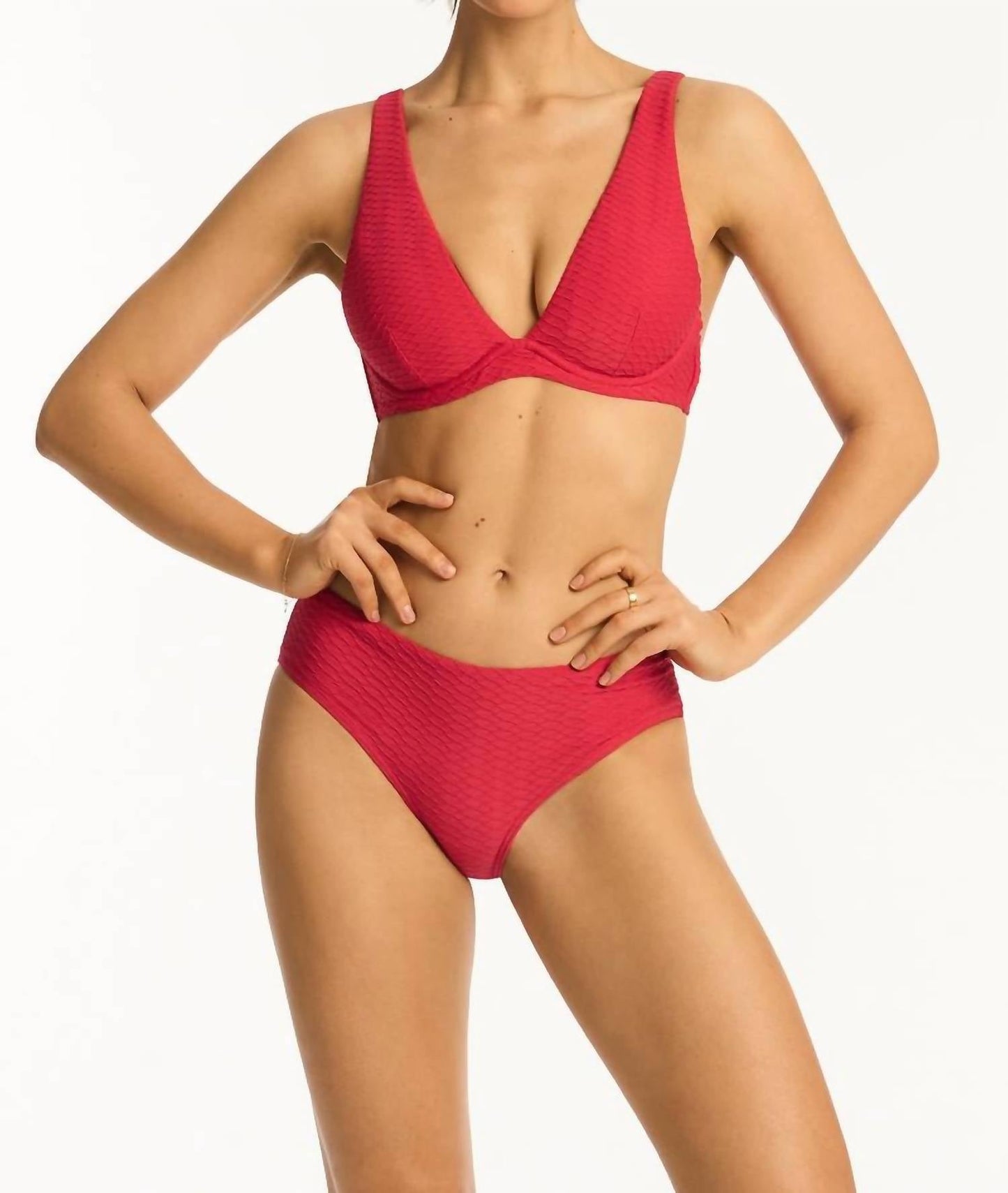 Sea Level Australia - Honeycomb Regular Bikini Pant