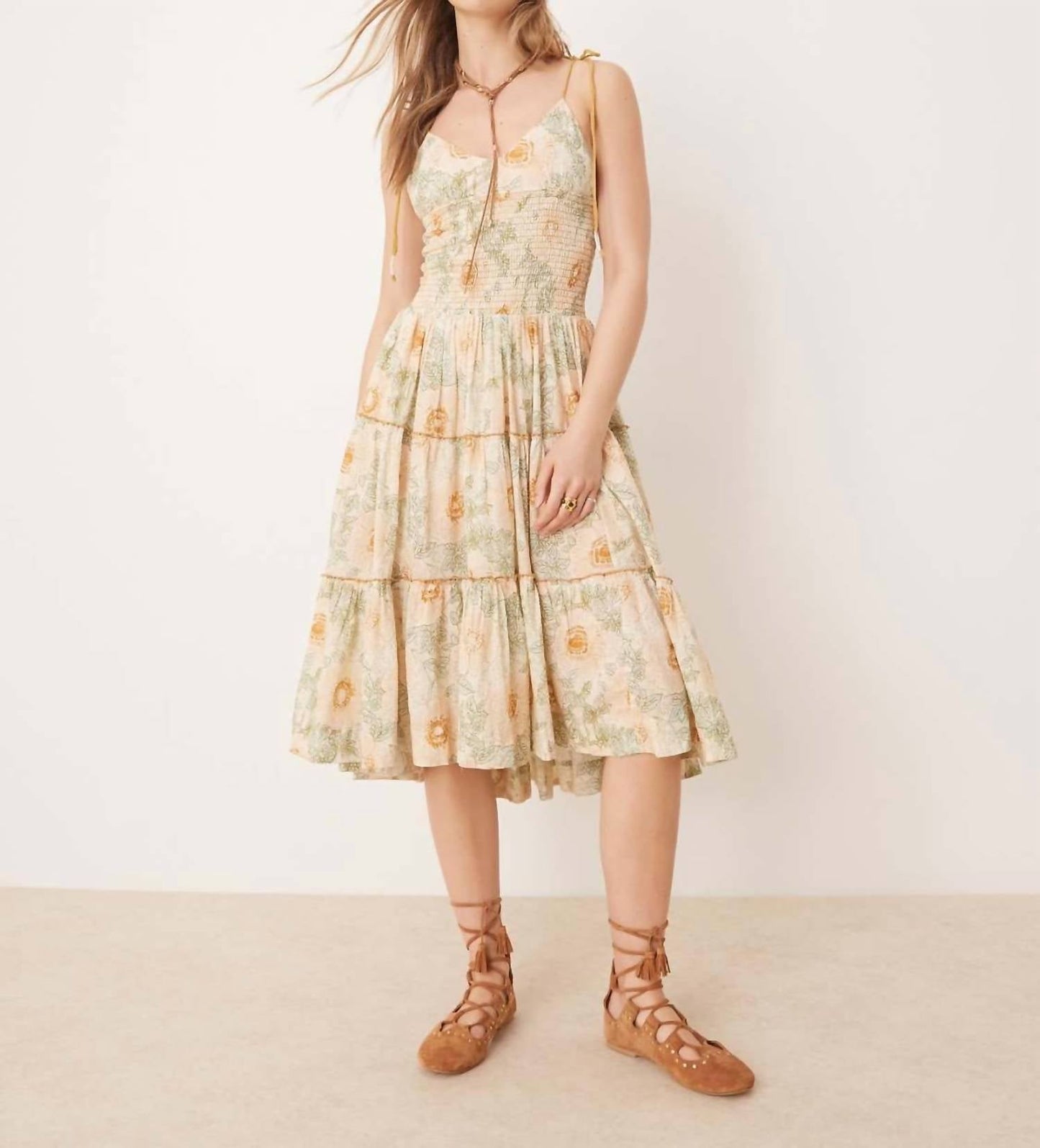 Free People - Adriel Midi Dress