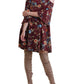 Umgee - Floral Cold Shoulder Dress