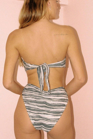 Montce - Tori Ties Bandeau Bikini Top