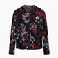 Desigual - Button Up Velvet Burnout Blouse