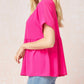 Entro - Textured Babydoll Top