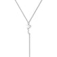 Eklexic - Colar Lariat Mama Script Feminino Delicado