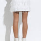 Blue B - Aria Tiered Feather Mini Skirt