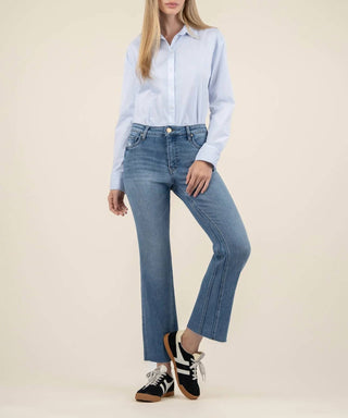 Kut From The Kloth - Calça Jeans Kelsey Mid Rise Flare