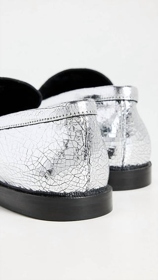 Free People - Mocassins femininos com ponto de cobertor