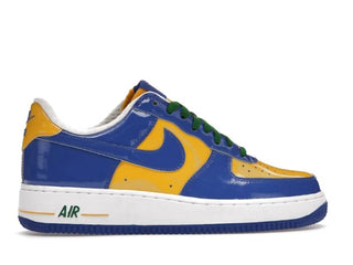 Nike - Tênis Masculino Air Force 1 Premium Brasil Copa do Mundo Edição Limitada
