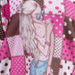 Gigi Moda - Daria Checker Girl Print Batwing Sweater