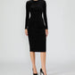Steve Madden - Hailee Studded Velvet Dress