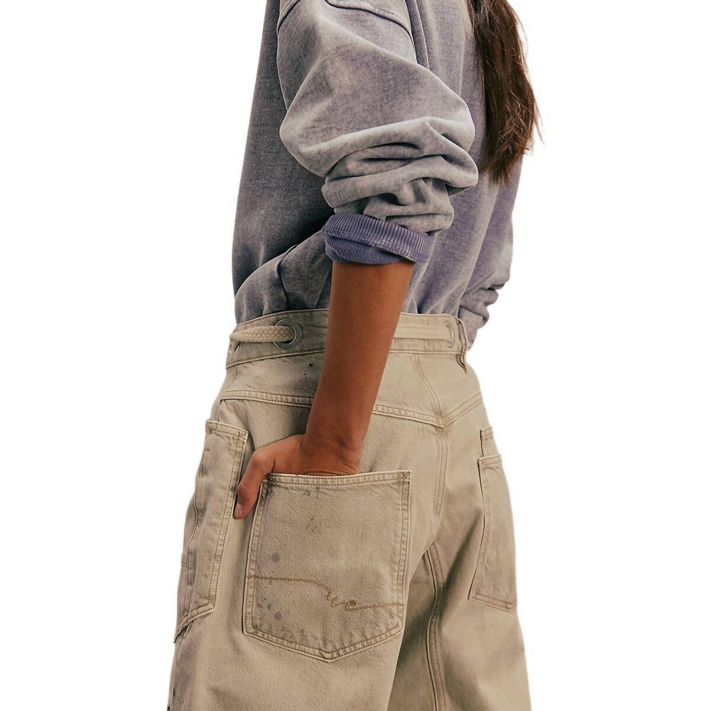 Free People - Low Slung Moxie Pant