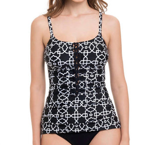 Perfil da Gottex - Top Tankini com Gola Redonda
