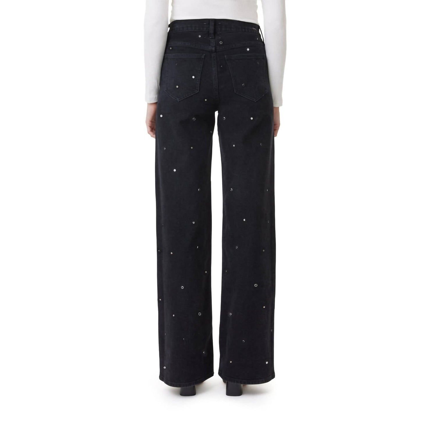 Habitual - Denver Wide Leg Grommet Jeans