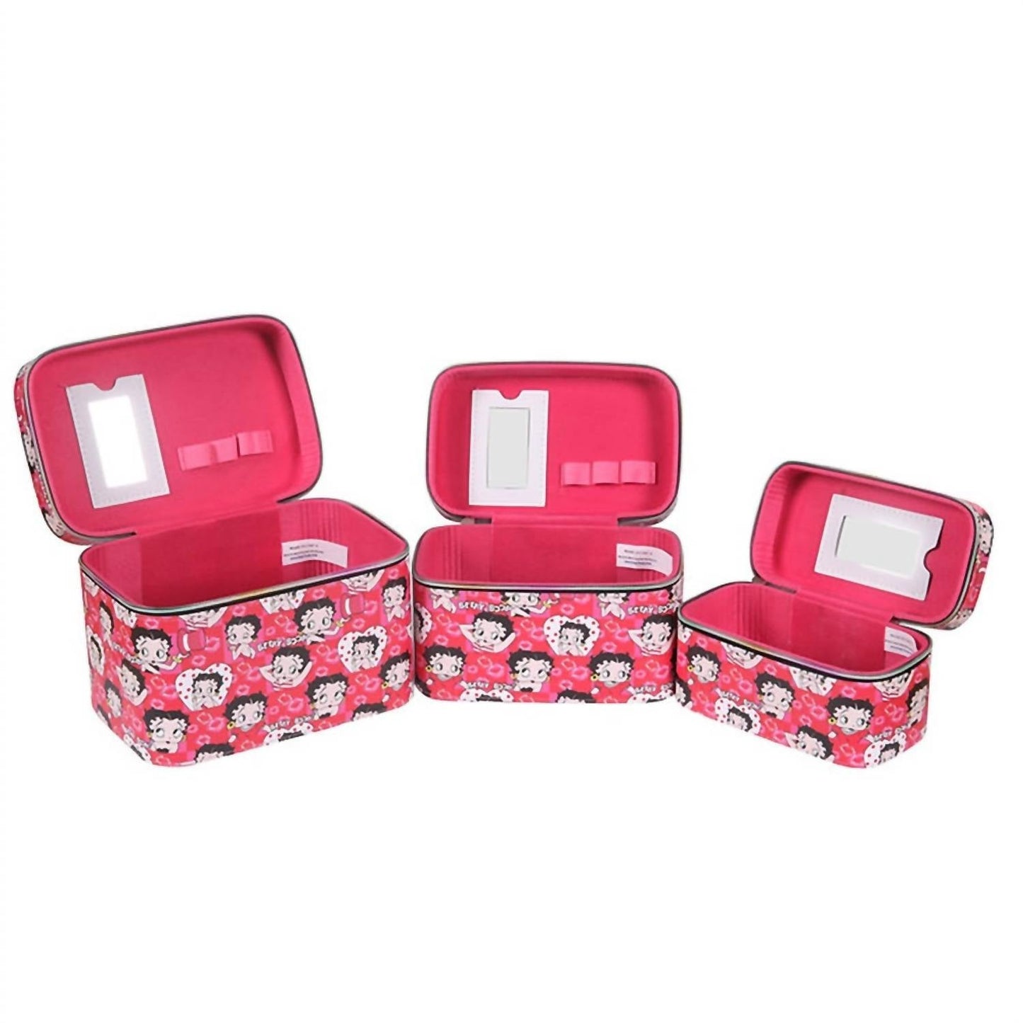 Betty Boop - Women's Cosmetic Bag Set