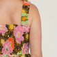 Entro - Floral Smocked Midi Dress