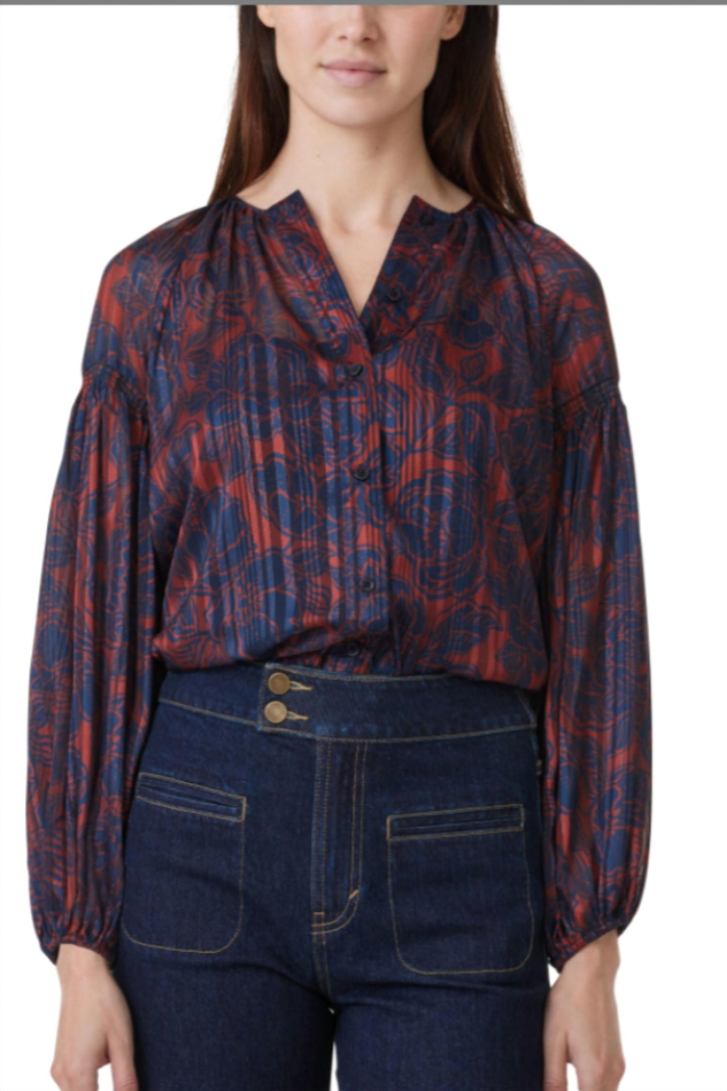 Habitual - Balloon Sleeve Blouse