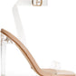 Billini - Odina Clear Strap Heel