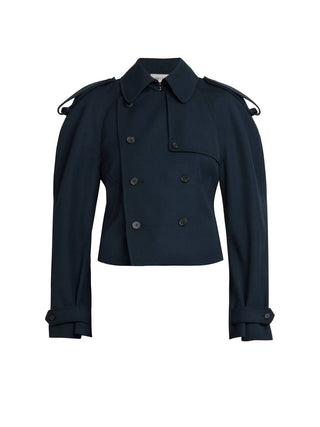 Alexander Mcqueen - Calvary Wool Twill Trench Jacket