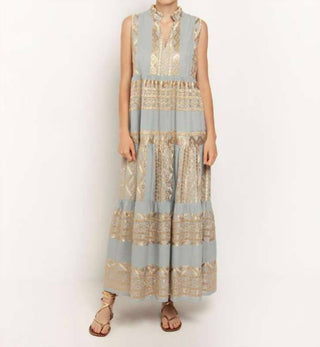 Greek Archaic Kori - Ava Sleevless Maxi Dress