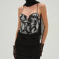 For Love & Lemons - Embroidered Roses Maxi Dress