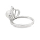 FW Pearl Cubic Zirconium Ring Sterling Silver