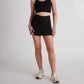 Wolven - Vegan Suede Finish Tennis Skirt