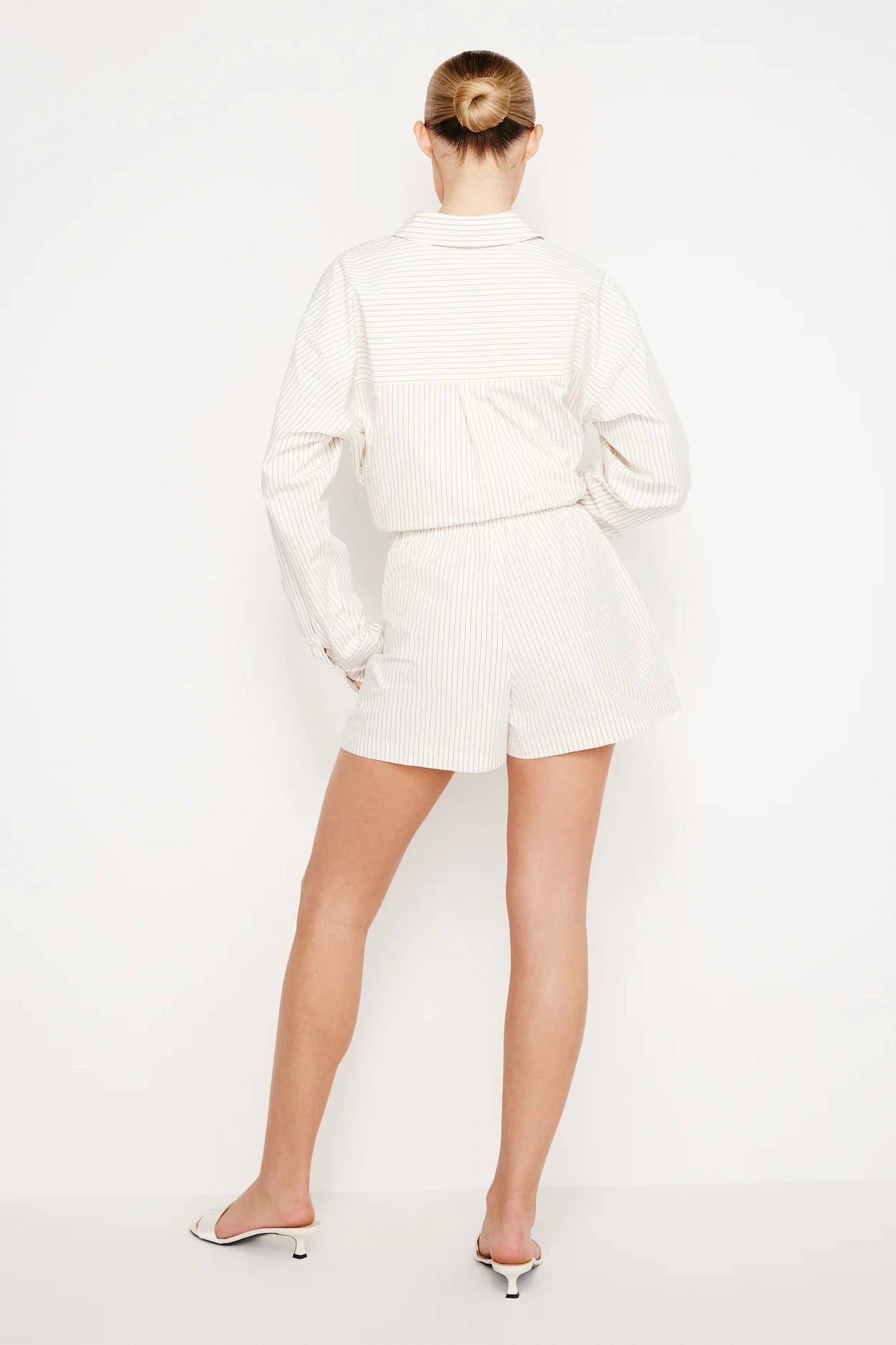 Good American - Poplin Weekend Shorts