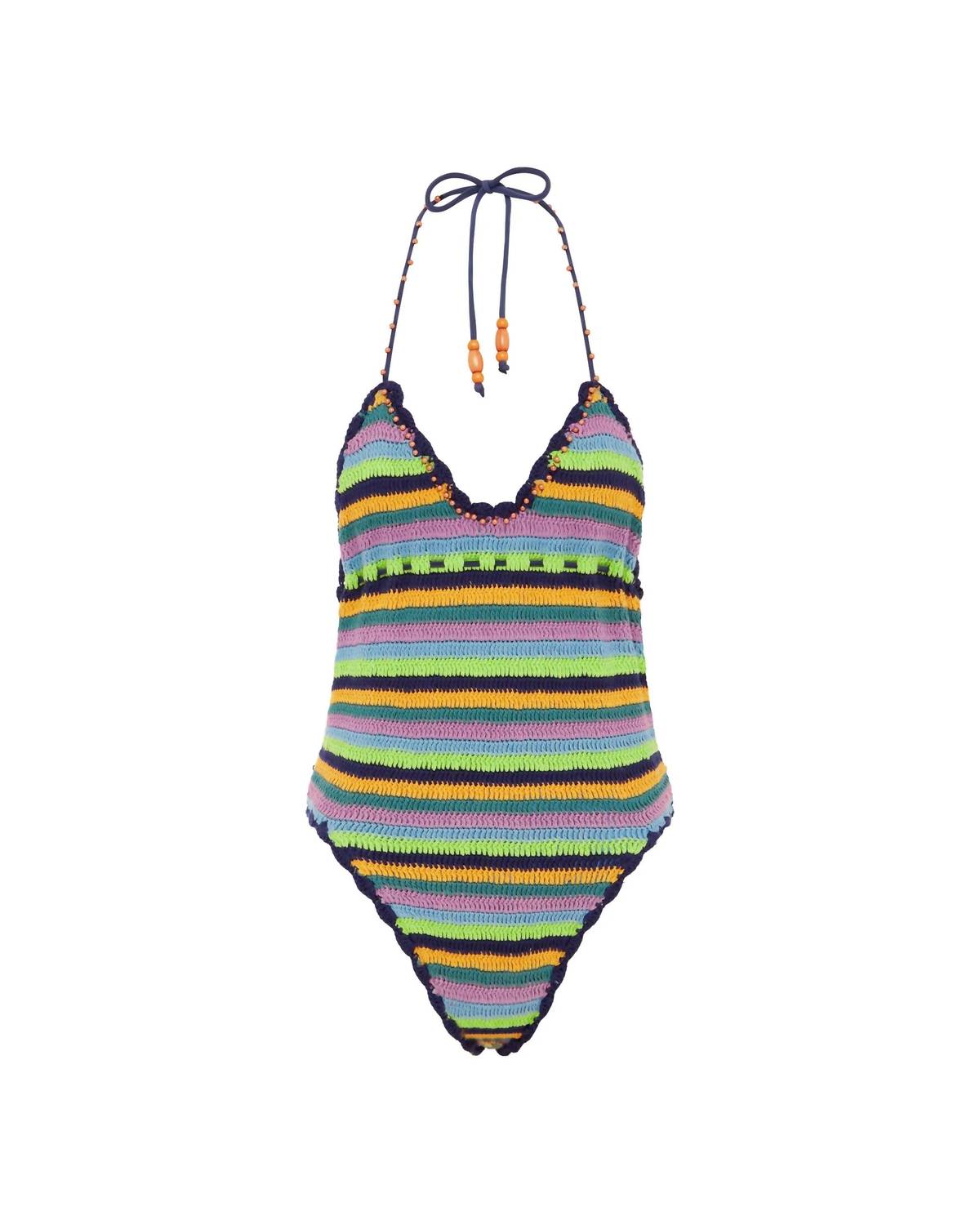 It'S Now Cool - Crochet Tie One Piece