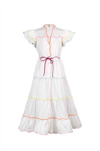 Celia B - Baba Voyager V-neck Midi Dress