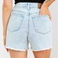 Judy Blue - High Waist Mineral Wash Shorts