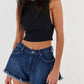 Free People - Sparks Fly Denim Shorts