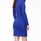 Ashleylauren - Long Sleeve Sheath Cocktail Dress