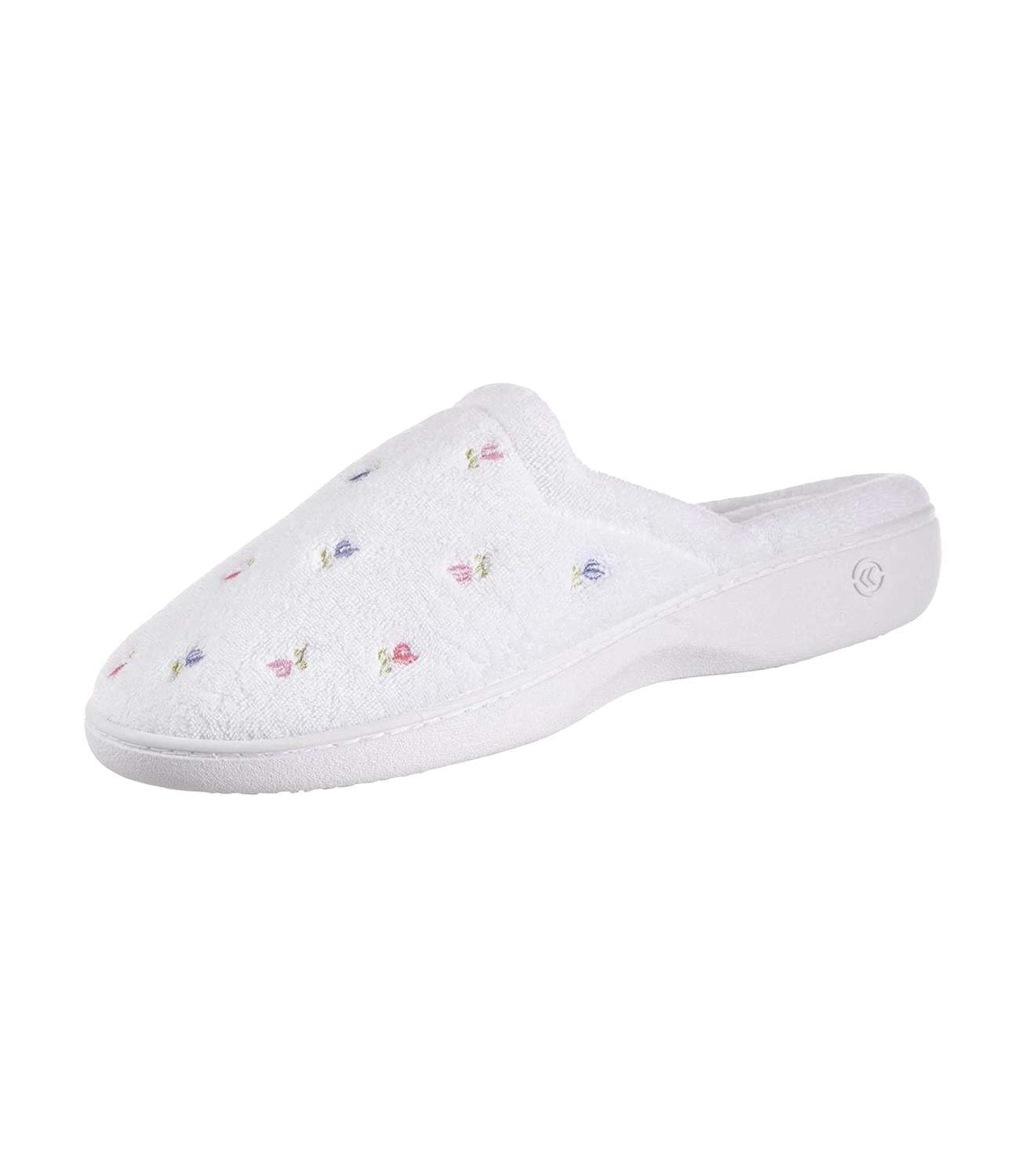Isotoner - Women's Terry Slip on Clog Slipper
