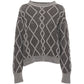 Antonelli Firenze - Celso Argyle Crewneck Sweatshirt