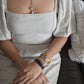 Alor - Stacked Wide Open Cuff