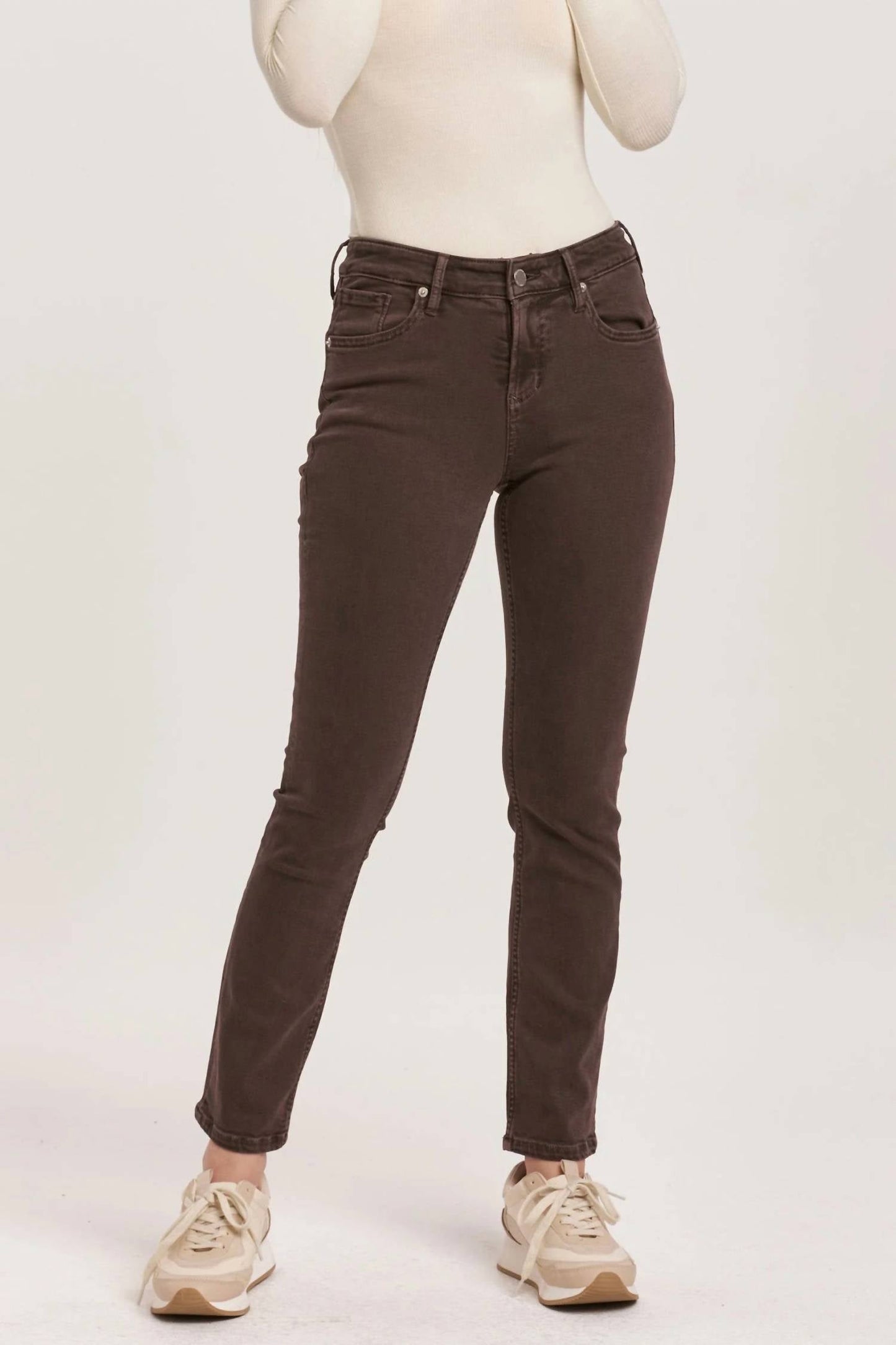 Dear John Denim - Blaire Mid-Rise Straight Leg Jeans