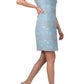 Adrianna Papell - Crewneck Racer Back Lace Dress