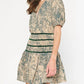 Entro - Forest Toile Mini Dress