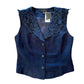 Current Air - V-neck Sleeveless Button Front Vest