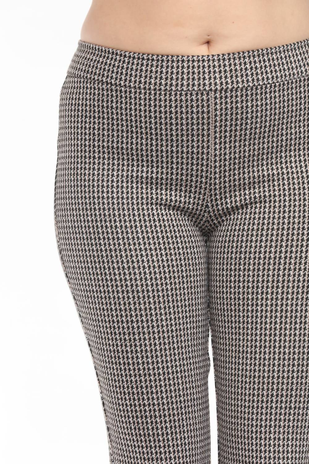 Joseph Ribkoff - Houndstooth Pull On Flared Pant