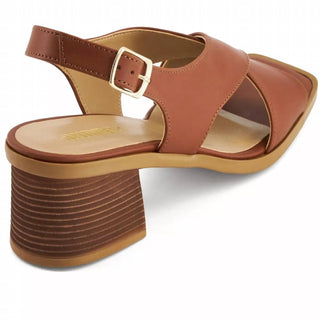 Andrea - Sandália Feminina Salto Médio Tira Cruzada