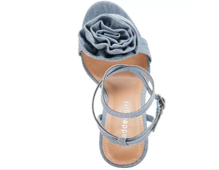 Madden Girl - Women's Rounded Toe Rosette Stiletto Heels