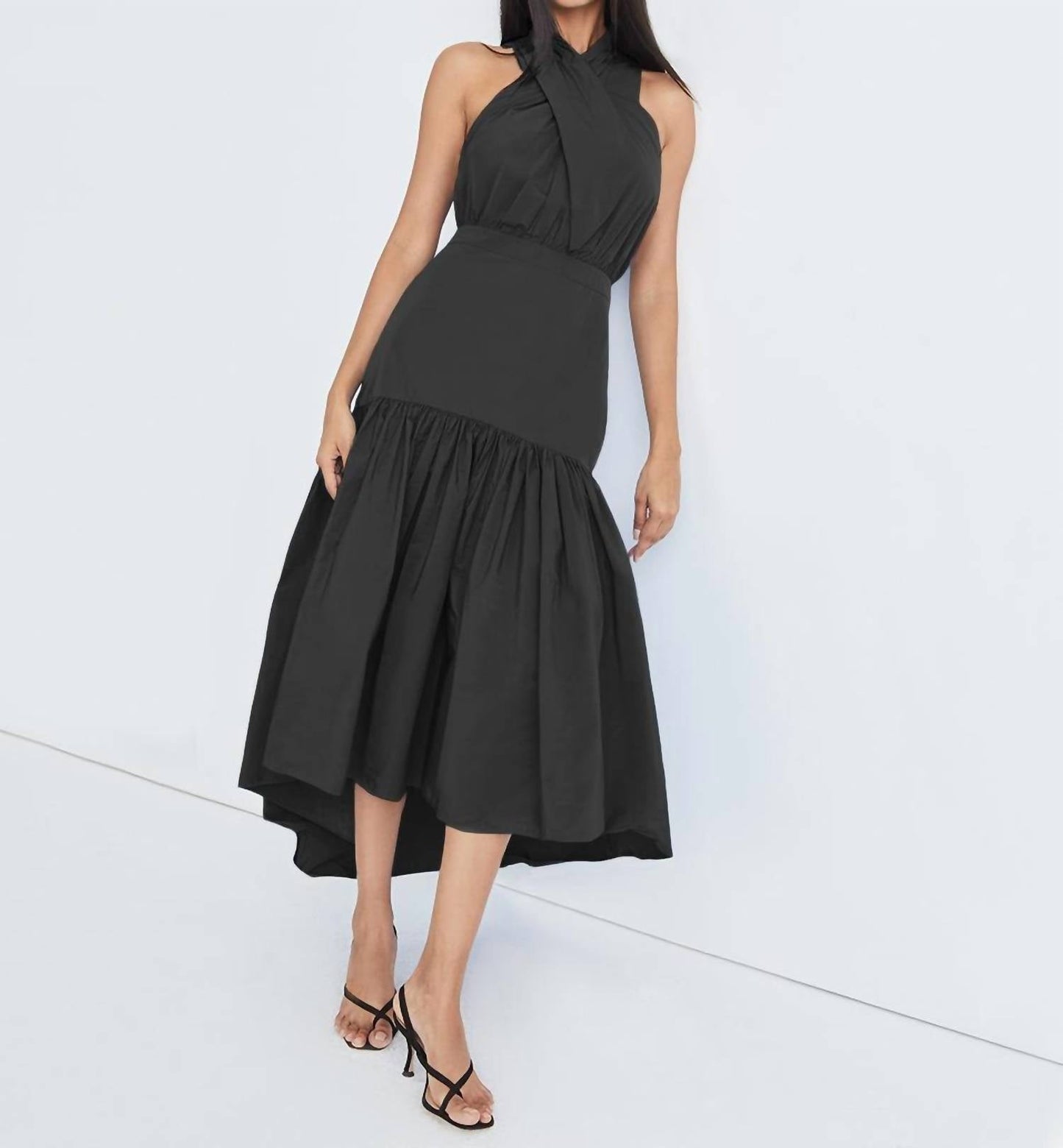 Veronica Beard - RADLEY ASYMMETRIC HIGH-LOW DRESS