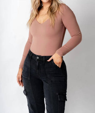 Z Supply - Body liso com decote em V