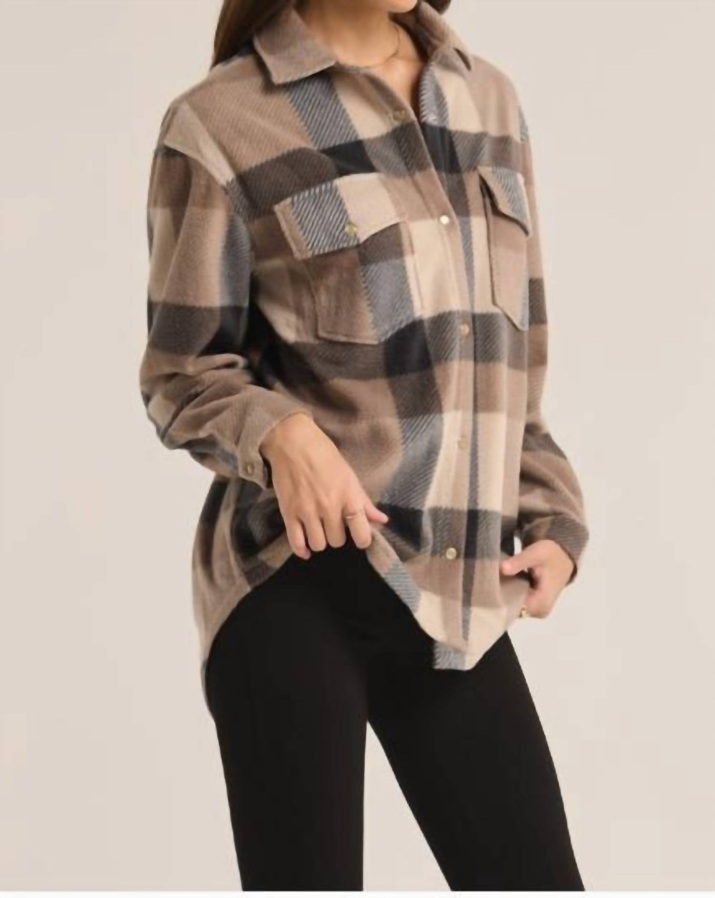 Z Supply - Hiker Two Tone Fleece Jacket