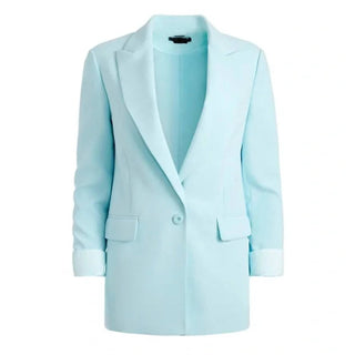 Alice + Olivia - Blazer Justine com punho enrolado