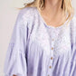 143 Story - Embroidered Dolman Top