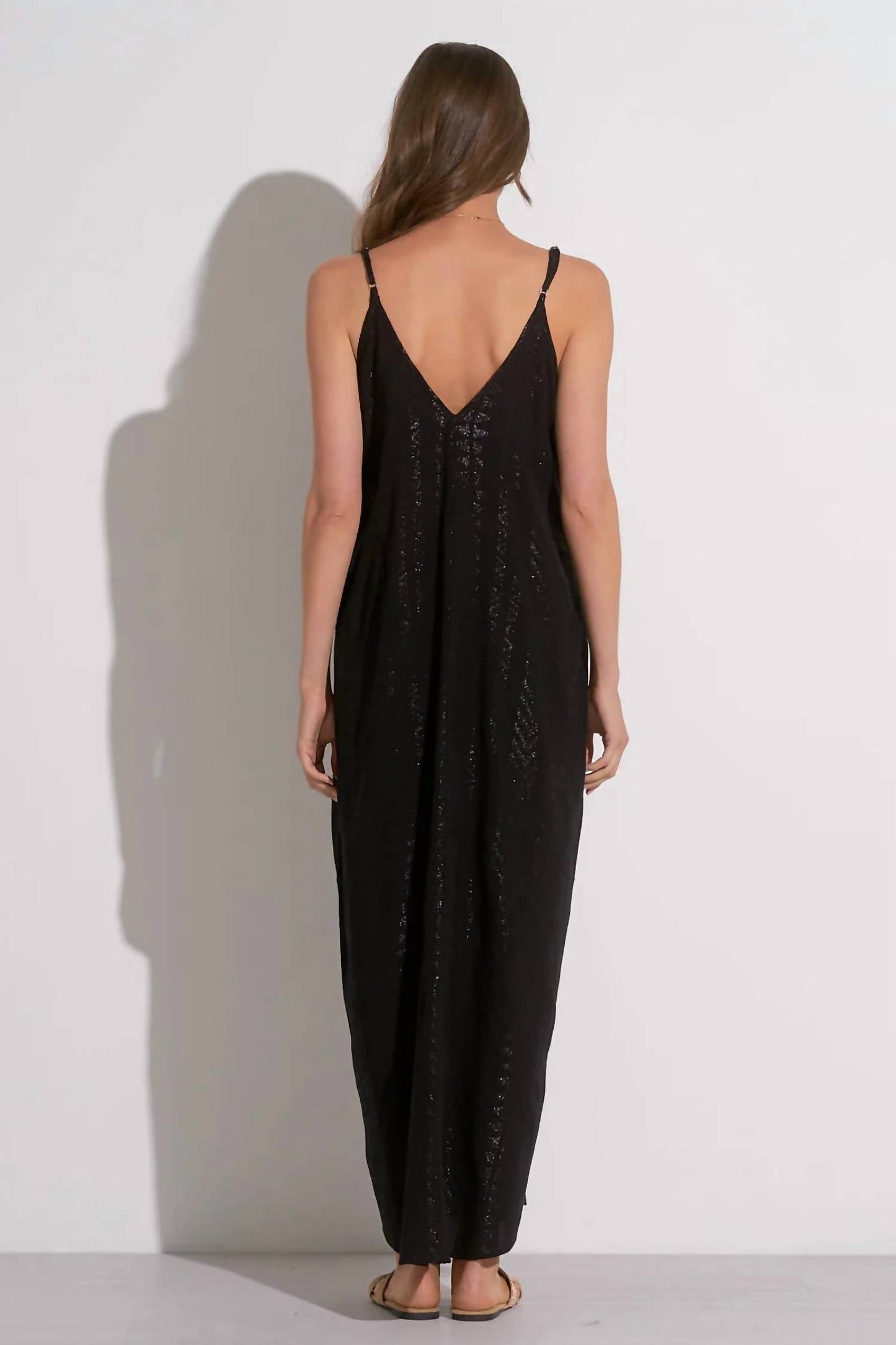 Elan - Cleo Spaghetti Strap Maxi Dress