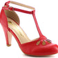 Chase + Chloe - Women's Kimmy-36 T-strap Pumps