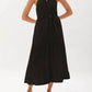 Ecru - Hathaway Embroidered Halter Dress