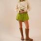Care Tucker - Horse Play Classic Embroidered Sweatshirt